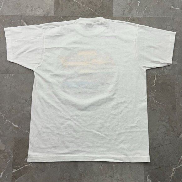 80s Vintage Corvette Graphic Tee Mens XL Nationals Indianapolis Chevy Chevrolet - Picture 3 of 7